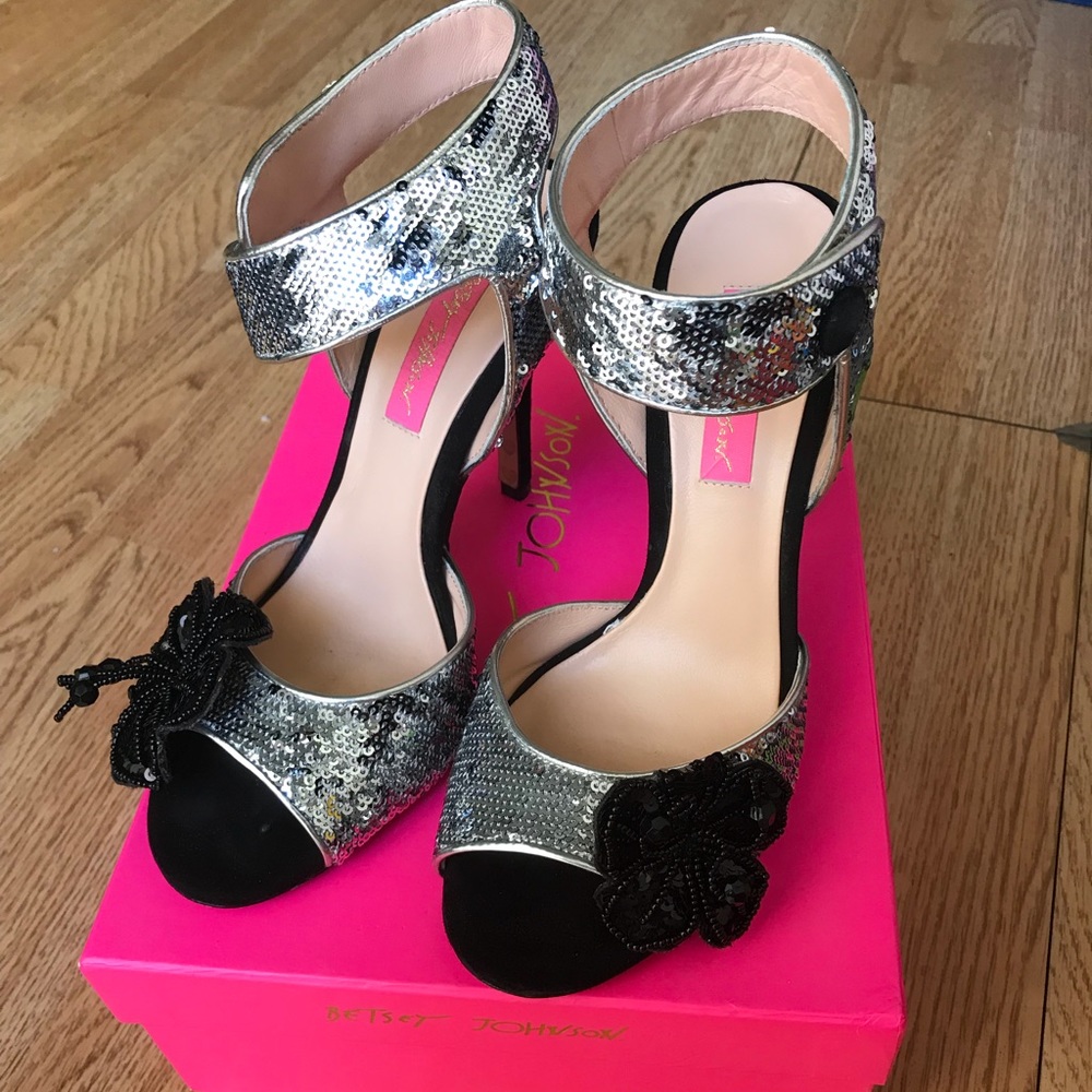 Betsy Johnson Sequins Heels